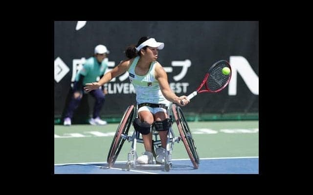新しい車いすで上地結衣は次のステージへ　「私とテニスをしてください」と自ら元王者・国枝慎吾にサーブの相談  