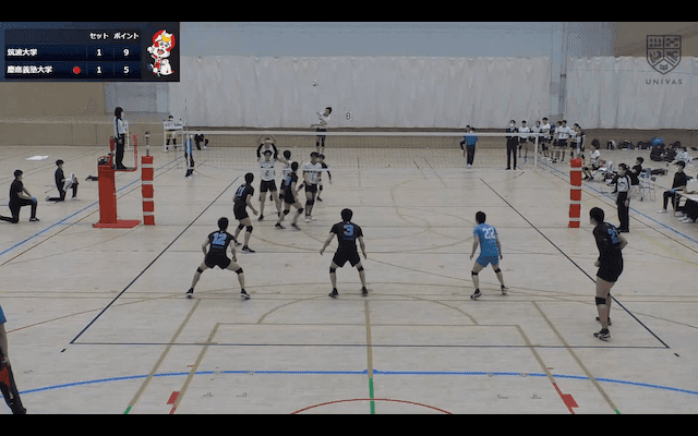関東大学バレーボール連盟 男子1部春季リーグ戦 Bコート【見逃し配信】
