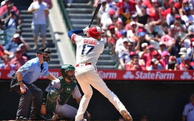 【MLB】大谷翔平、6回5失点も今季4勝目　単打、二塁打、三塁打…第5打席の“大飛球”に本拠地ファン熱狂