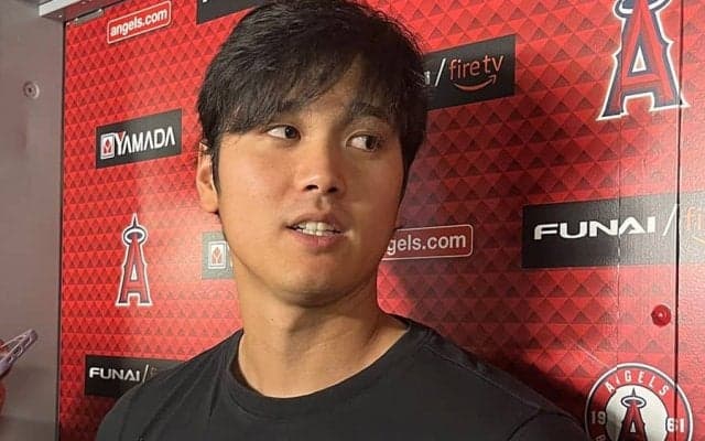 【MLB】大谷翔平、偉業への大飛球も「行ったとは思わなかった」　打撃状態は“今季1番”と好感触