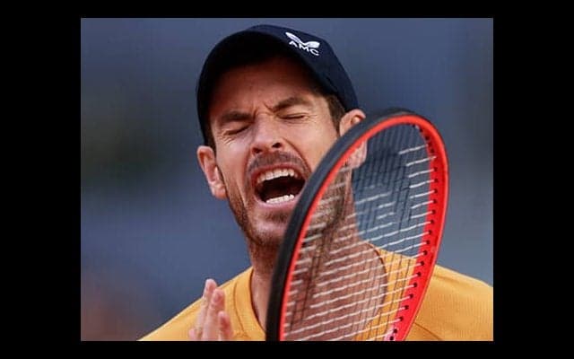 マレー 3大会連続の初戦敗退