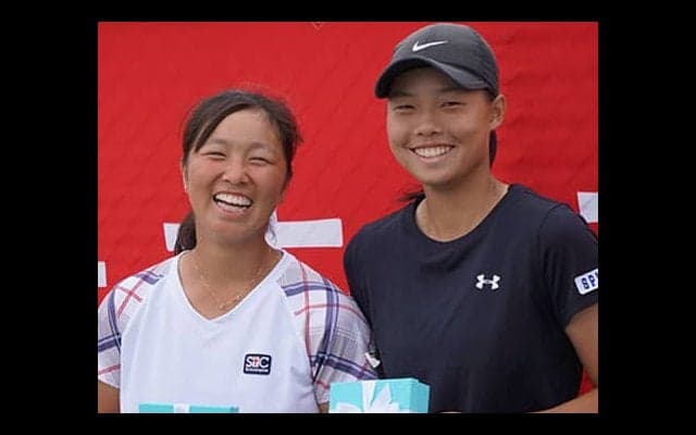 18歳 奥脇莉音ダブルスで初優勝