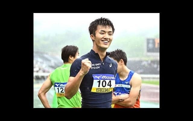 織田記念陸上・男子100mで混戦を制した19歳の柳田大輝は強気で物怖じしない性格　次なる目標は「個人種目で世界大会に出場する」