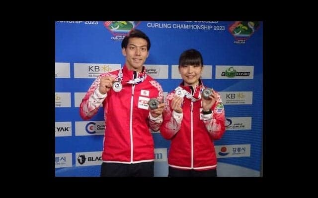 カーリングミックスダブルス世界選手権で史上初のメダル獲得 谷田＆松村ペアが示した五輪出場の現実味