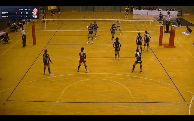 関東大学バレーボール連盟 女子1部春季リーグ戦 Bコート【見逃し配信】