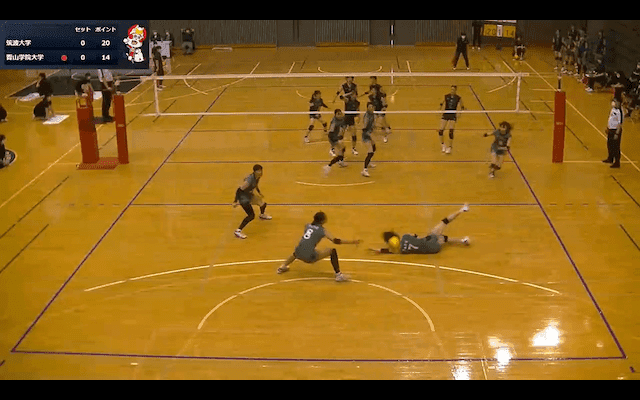 関東大学バレーボール連盟 女子1部春季リーグ戦 Aコート【見逃し配信】