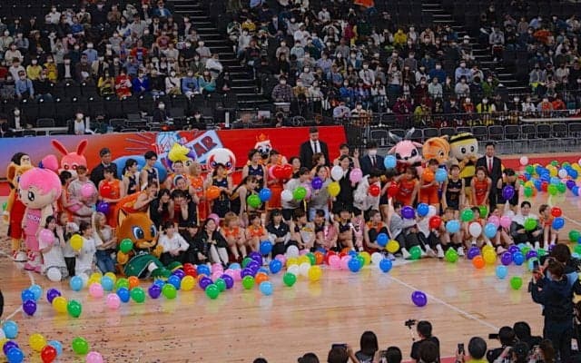 【Wリーグ】まさに球宴、バスケットボールの楽しさ満載のオールスター　「また来てくれるのを待ってます」