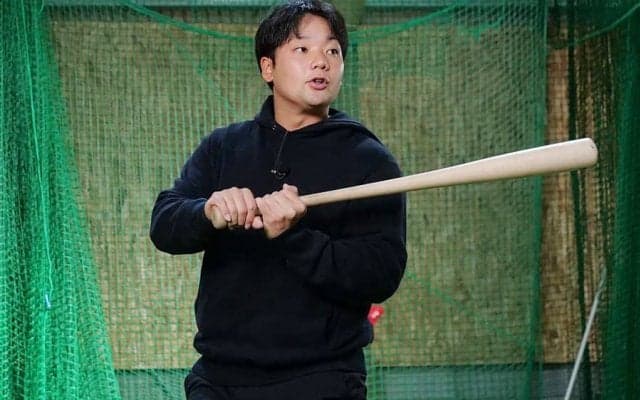 体の開きを抑えるために重要な「前膝」　大阪桐蔭の元主将が伝授…効果的な練習法