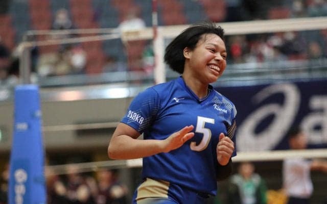 清水邦広（パナソニック）が上村杏菜（金蘭会）に声をかけた1年前の黒鷲旗 あの大暴れを再び【黒鷲旗出場高校生チーム】