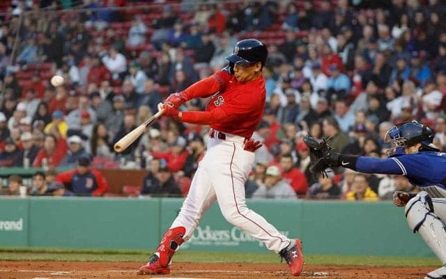【MLB】吉田正尚、グリーンモンスター直撃11試合連続安打で公式サイトは新人パワーランキング6位に選出