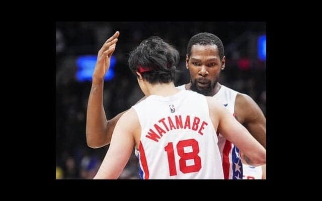 「スーパースターと言われるのは理由がある」渡邊雄太がケビン・デュラントから日々の練習をともにして学んだこと