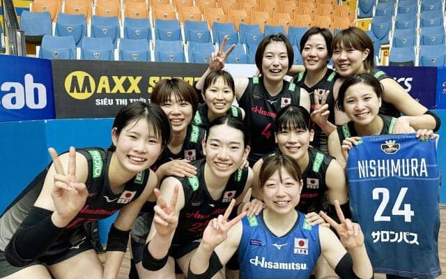 久光　アジアクラブ女子選手権大会最終戦に勝利し5位でフィニッシュ