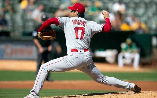 【MLB】大谷翔平、ヌートバーを空振り三振　魔球スイーパーに威力…ゴーマンに先制ソロ被弾