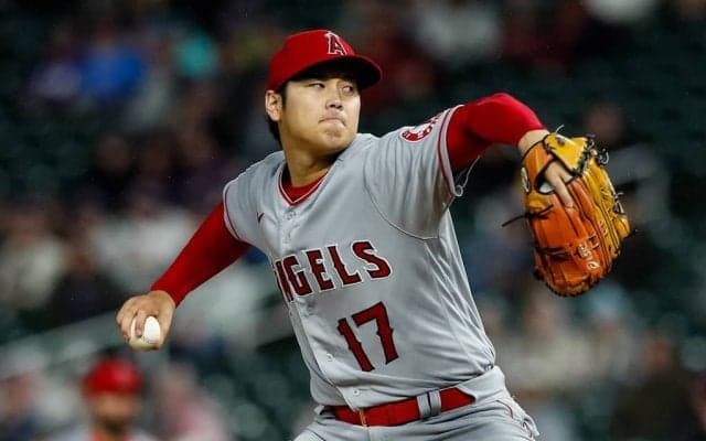 【MLB】大谷翔平、ヌートバーとの“戦友対決”が初回から実現　85マイル・スイーパーで空振り三振に仕留める