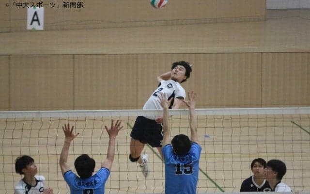 ミスが目立ち春季２敗目ー春季関東大学バレーボールリーグ男子１部　対順大