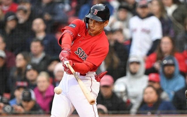 【MLB】絶好調の吉田正尚、先制6号ソロで14試合連続安打　2試合ぶり弾に本拠地歓喜