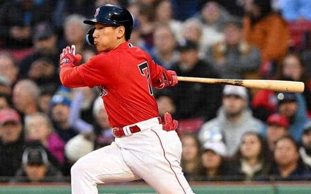 【MLB】絶好調3安打の吉田正尚を監督＆同僚も激賞　「頭がいい。見ていて楽しい」