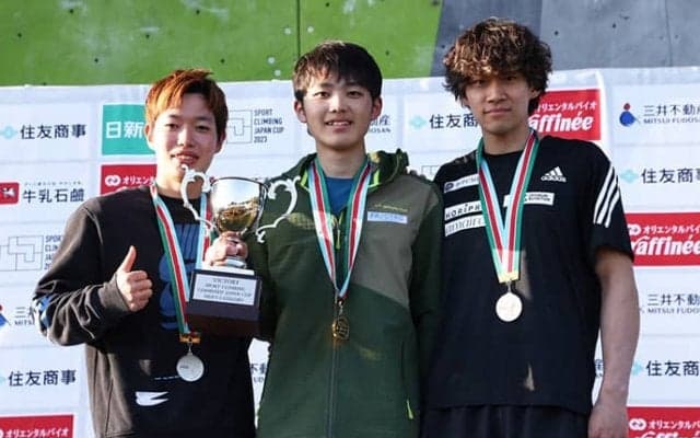 16歳の安楽が2連覇達成　百合草と世界選手権出場へ【ボルダー＆リードジャパンカップ2023】