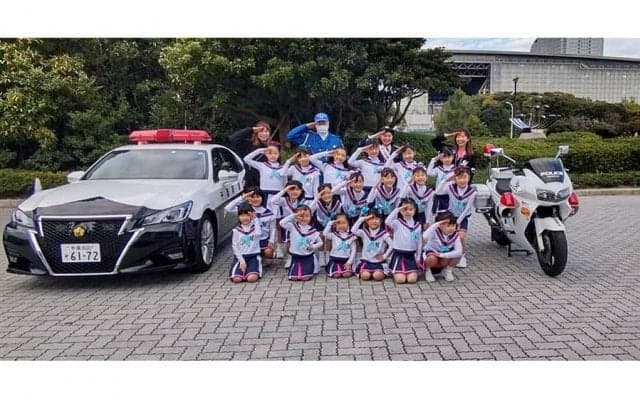 「マリーンズ・ダンスアカデミー」が交通安全普及活動　千葉西警察とコラボダンス