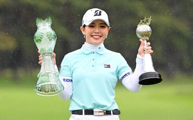 【女子ゴルフ】吉田優利、笑顔のメジャー初制覇　ワールドレディスチャンピオンシップ サロンパスカップ最終日