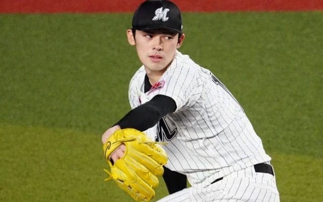 佐々木朗希の「ギャップに萌えます」　くしゃった前髪にファン注目「イケメンすぎるわ」