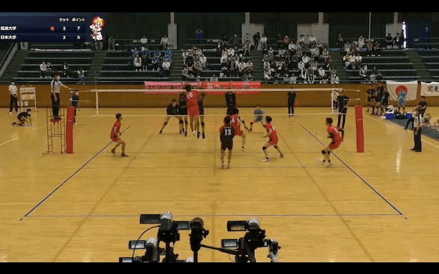 関東大学バレーボール連盟 男子1部春季リーグ戦 Aコート【見逃し配信】