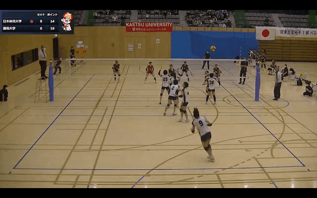 関東大学バレーボール連盟 女子1部春季リーグ戦 Aコート【見逃し配信】