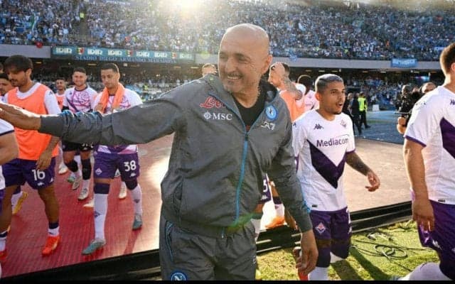 「私がタイトルを獲得できたのだから…」　64歳でセリエA初制覇のスパレッティ監督、ナポリの良さを自虐ジョークで表現