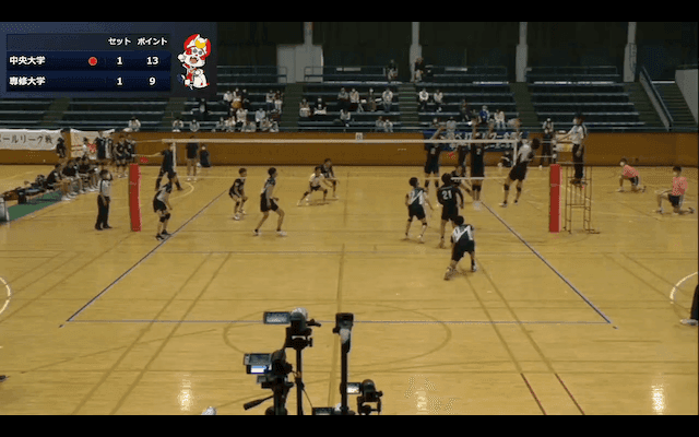 関東大学バレーボール連盟 男子1部春季リーグ戦 Bコート【見逃し配信】