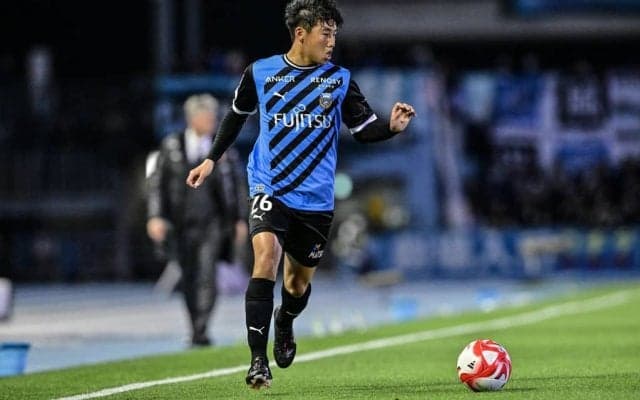 川崎MF永長鷹虎はU20W杯選出で先輩・山根から「これからの人生懸かってくる」と金言！「10時間くらい寝れる」と睡眠力で長時間移動も苦にせず、背番号14に「偉大な番号」と武者震い