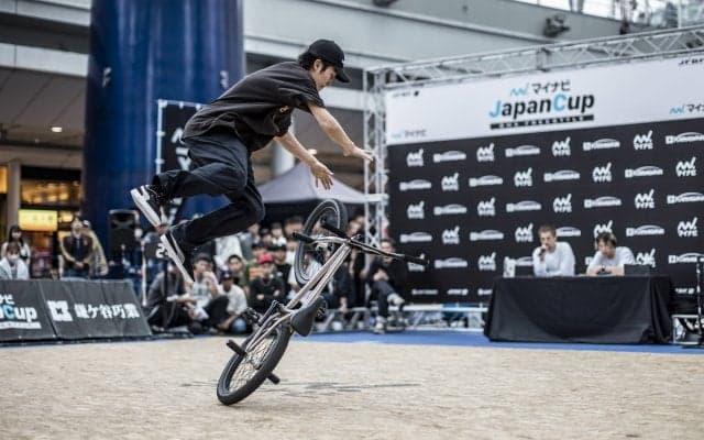 BMXフラットランドの革命児。片桐悠が大会初優勝「マイナビ Japan Cup 名古屋大会」BMXフリースタイル・フラットランド種目
