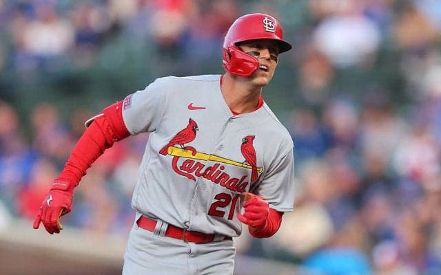 【MLB】ラーズ・ヌートバー、会心の174キロ・ペッパーミル弾　鈴木誠也の目前で今季第3号