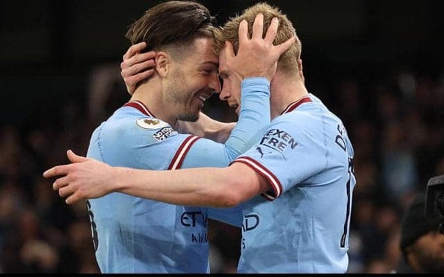 「明らかに興奮している」強烈ミドルのデ・ブライネを同僚グリーリッシュが絶賛