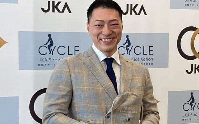 新田祐大選手G1グランドスラム表彰