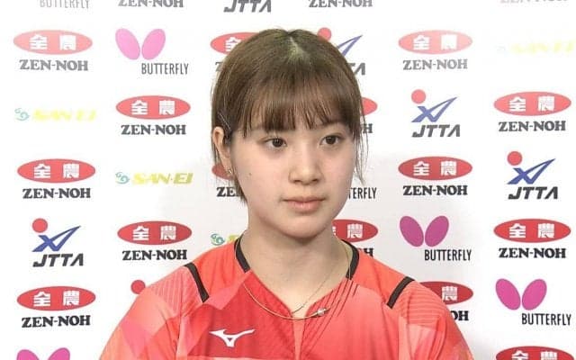 長﨑美柚 6位の結果に「それ以上の収穫があった大会だった」【卓球 全農CUP】