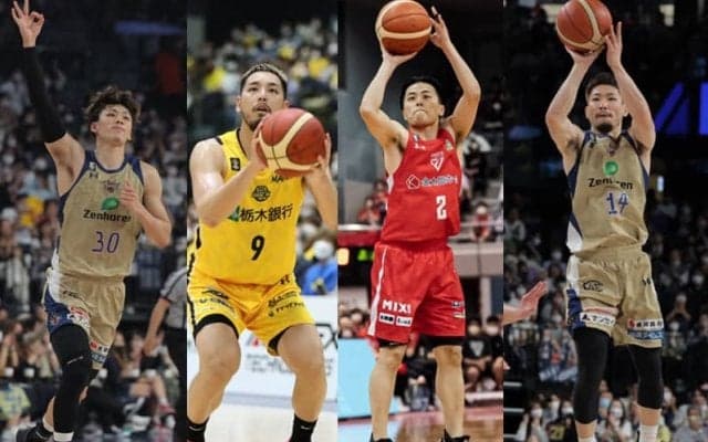Bリーグチャンピオンシップ歴代3ポイントランキング…2016－2022／スタッツで見る“CS男”