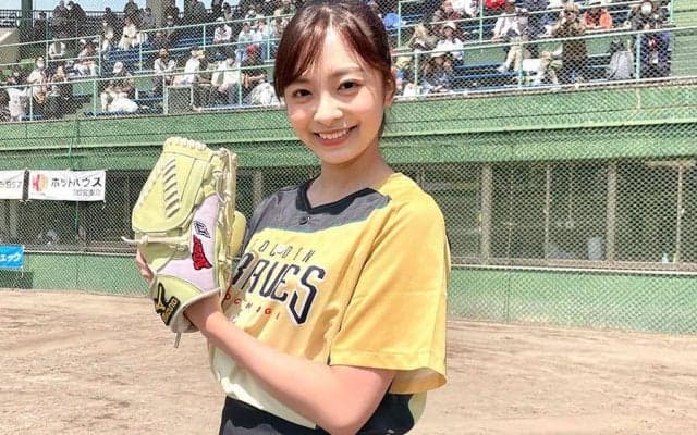 「今までにない快感」　キャスター・菊池柚花の“好投”始球式、支えた元巨人選手