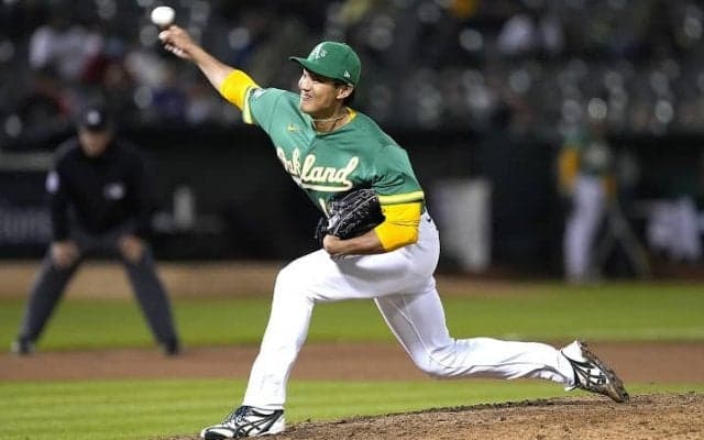 念願のメジャー初勝利に藤浪晋太郎が歓喜のコメント！米紙が伝える「チームが勝ってもたらしてくれた」
