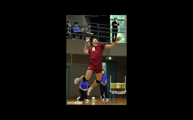 筑波大にストレート勝利！　全勝対決を制す