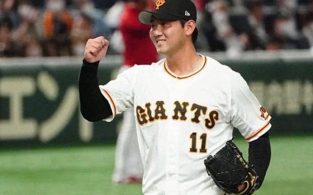 巨人が平内龍太を支配下登録　球団発表…背番号は「11」、2軍戦で4試合に登板