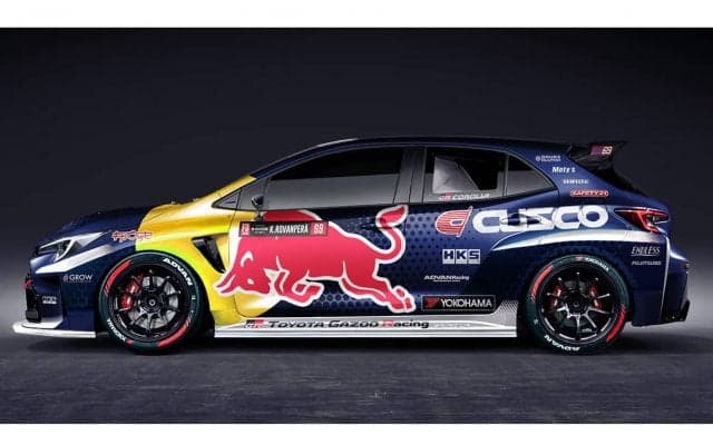 トヨタ・ガズーレーシング、FDJに参戦するカッレ・ロバンペラの「Red Bull GR COROLLA」カラーリングを公開