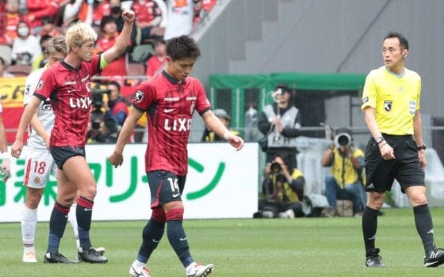 難判定はねのける鈴木優磨のヘッドに知念慶！強度高い鹿島が国立決戦で名古屋下し5連勝【明治安田J1第13節】