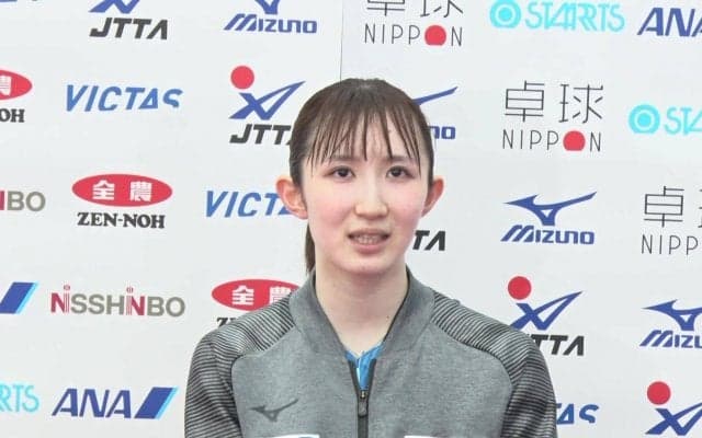 【世界卓球】全日本三冠女王の早田ひな シングルス自身初のメダル獲得へ「メダルを獲るには中国人選手を倒さなければいけない」