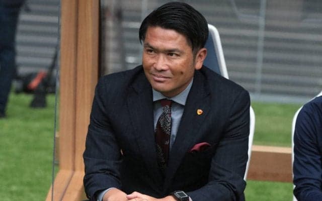 鹿島史上初の記録も「あまりコメントは…笑」、苦しんだ序盤戦を乗り越え軌道に乗る岩政大樹監督「新しい歴史を築く一歩に」と国立での記念マッチ勝利を語る