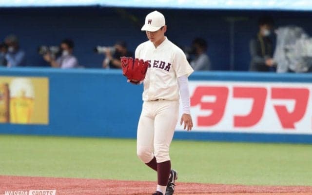 追い上げ及ばず悔しい敗戦　明大の胴上げを阻止できず／明大２回戦
