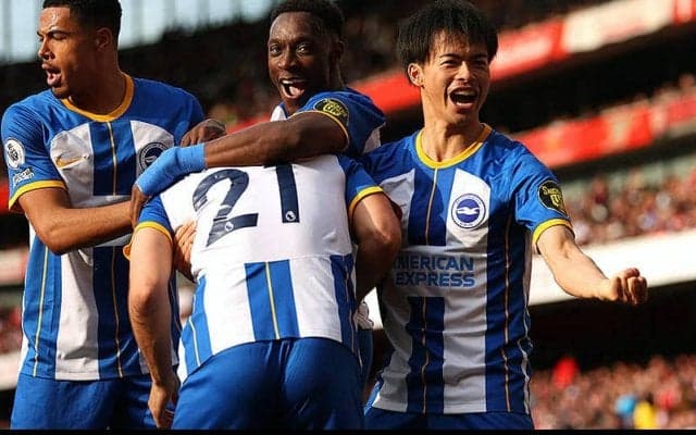 躍動ブライトンがアーセナル逆転優勝の夢打ち砕く！　フル出場三笘薫は右→左で本来の輝き放つ《プレミアリーグ》