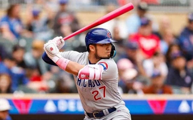 【MLB】鈴木誠也が1か月ぶり弾丸2号　角度20度の“超低空弾”…母の日バットで久々のアーチ