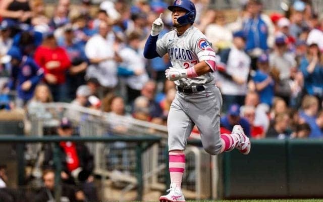 【MLB】鈴木誠也、111打席ぶり2号に安堵「一生打てないんじゃないかと」　角度20度の“超低空弾”