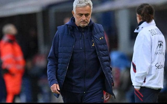 5戦未勝利のローマ…それでもモウリーニョ監督は「パフォーマンスを誇りに思う」