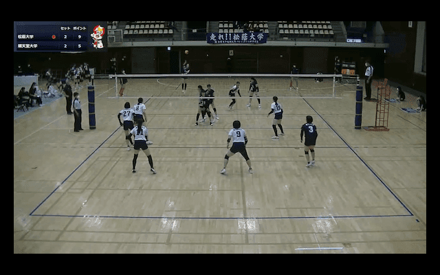 関東大学バレーボール連盟 女子1部春季リーグ戦 Aコート【見逃し配信】